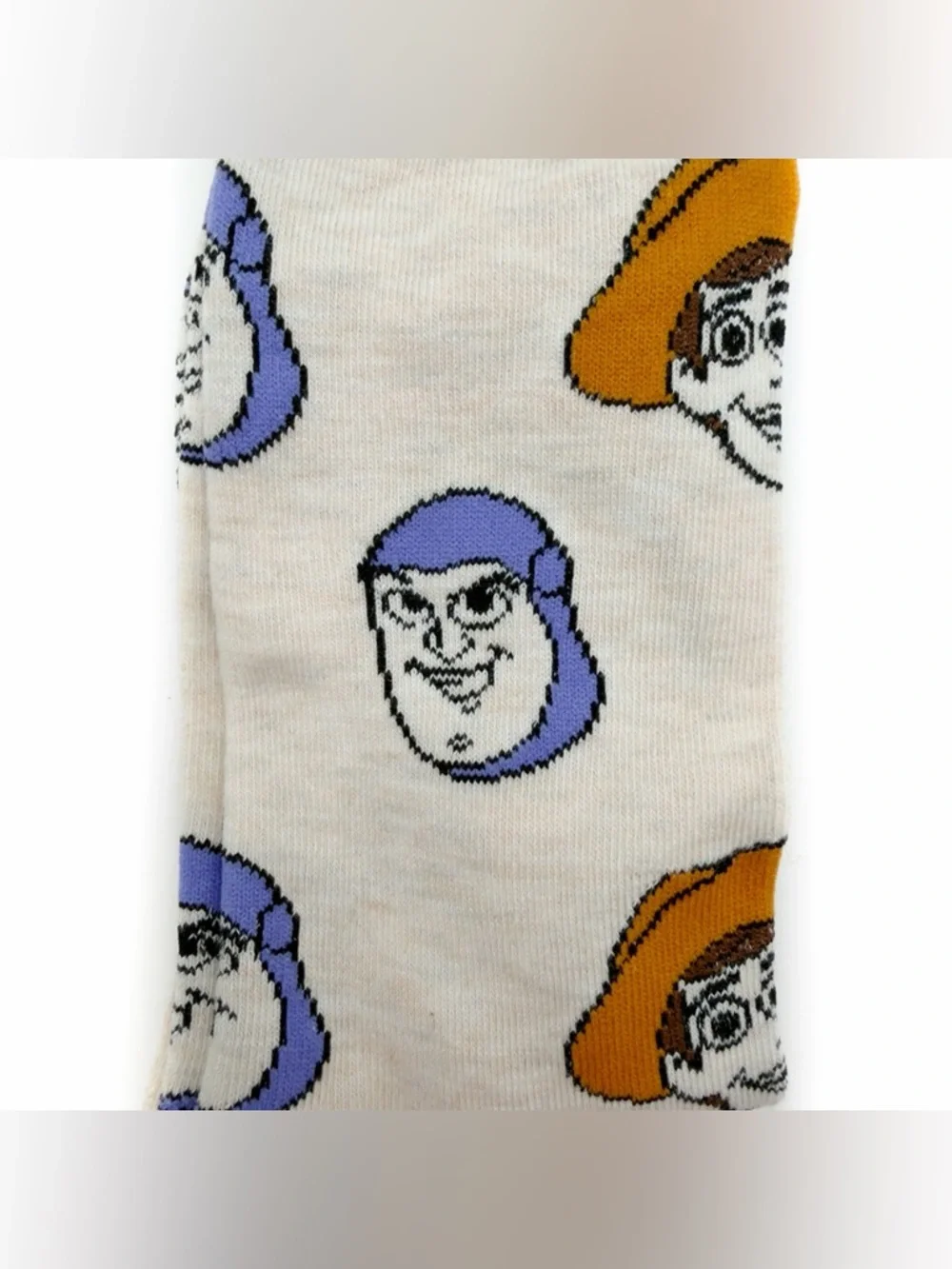 New Disney Pixar Toy Story Crew Socks Mens Womens Buzz Lightyear Woody Fun Gift
